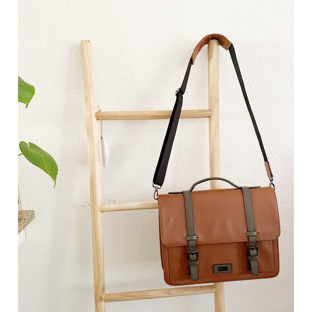 Ted Baker Tan Adventure Satchel